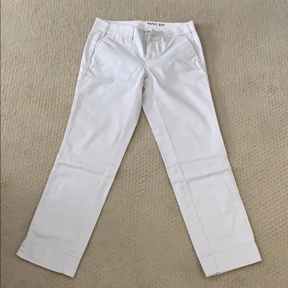 Anthropologie G1 100% cotton cropped pants